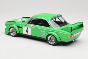 BMW 3.0 CSL E9 #4 Jolly Club Milano C. Finotto / C. Facetti Winners ETCC Zandvoort 1979 Minichamps 1:18 155792504 Metal - imaginea 5 din 6