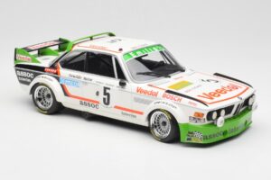 BMW 3.0 CSL E9 #5 Assoc Interim J-C. Chavan / A. Detrin Winners 24 Hours of Spa 1976 Minichamps 1:18 155762505 Metal - imaginea 4 din 6