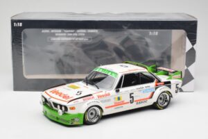 BMW 3.0 CSL E9 #5 Assoc Interim J-C. Chavan / A. Detrin Winners 24 Hours of Spa 1976 Minichamps 1:18 155762505 Metal - imaginea 6 din 6