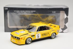 BMW 3.0 CSL E9 #6 Luigi Racing E. Van Hove / P. Xhenceval Winners Brands Hatch 500km 1979 Minichamps 1:18 155792506 Metal - imaginea 6 din 6