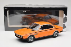 BMW 3.0 CSL E9 Portocaliu Minichamps 1:18 155028131 Metal - imaginea 6 din 6