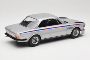 BMW 3.0 CSL E9 Polaris Silver Minichamps 1:18 155028135 Metal - imaginea 2 din 6