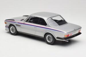 BMW 3.0 CSL E9 Polaris Silver Minichamps 1:18 155028135 Metal - imaginea 5 din 6