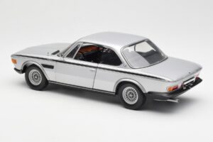 BMW 3.0 CSL E9 Argintiu Minichamps 1:18 180029020 Metal - imaginea 7 din 8