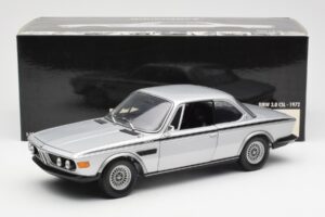 BMW 3.0 CSL E9 Argintiu Minichamps 1:18 180029020 Metal - imaginea 8 din 8