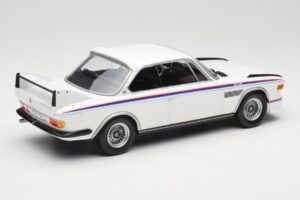 BMW 3.0 CSL E9 Alb Minichamps 1:18 155028136 Metal - imaginea 2 din 6