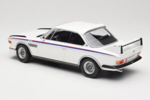 BMW 3.0 CSL E9 Alb Minichamps 1:18 155028136 Metal - imaginea 5 din 6