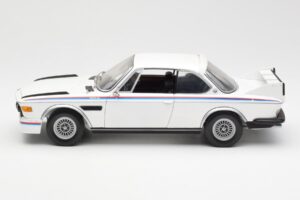 BMW 3.0 CSL E9 Cu Set Spoiler Alb Minichamps 1:18 180029021 Metal - imaginea 4 din 8