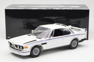BMW 3.0 CSL E9 Cu Set Spoiler Alb Minichamps 1:18 180029021 Metal - imaginea 8 din 8
