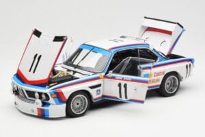 BMW 3.0 CSL #11 C. Amon / H. Stuck 24 Hours of Spa 1973 AUTOart 1:18 87347 Metal - imaginea 2 din 8