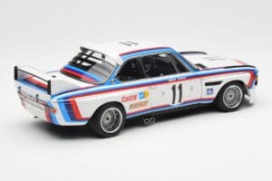 BMW 3.0 CSL #11 C. Amon / H. Stuck 24 Hours of Spa 1973 AUTOart 1:18 87347 Metal - imaginea 3 din 8