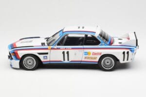 BMW 3.0 CSL #11 C. Amon / H. Stuck 24 Hours of Spa 1973 AUTOart 1:18 87347 Metal - imaginea 4 din 8