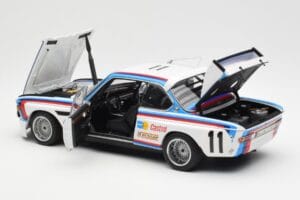 BMW 3.0 CSL #11 C. Amon / H. Stuck 24 Hours of Spa 1973 AUTOart 1:18 87347 Metal - imaginea 5 din 8