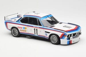 BMW 3.0 CSL #11 C. Amon / H. Stuck 24 Hours of Spa 1973 AUTOart 1:18 87347 Metal - imaginea 6 din 8
