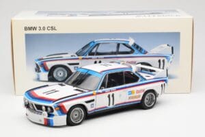 BMW 3.0 CSL #11 C. Amon / H. Stuck 24 Hours of Spa 1973 AUTOart 1:18 87347 Metal - imaginea 8 din 8