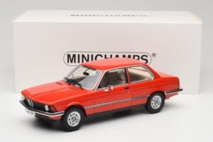 BMW 316 E21 Roșu Minichamps 1:18 107024100 Rășină - imaginea 6 din 6