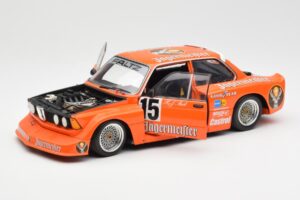 BMW 320i #15 Jägermeister H-J. Stuck Winner DRM Eifelrennen 1977 Minichamps 1:18 180772115 Metal - imaginea 2 din 8