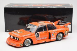 BMW 320i #15 Jägermeister H-J. Stuck Winner DRM Eifelrennen 1977 Minichamps 1:18 180772115 Metal - imaginea 8 din 8