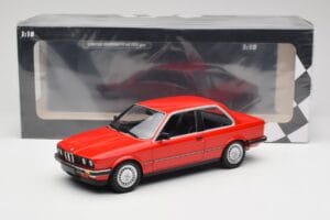 BMW 323i E21 Roșu Minichamps 1:18 155026000 Metal - imaginea 6 din 6