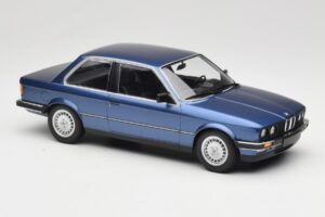 BMW 323i E30 Blue Metallic Minichamps 1:18 155026002 Metal - imaginea 4 din 6