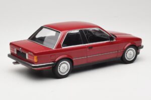 BMW 323i E30 Carmine Minichamps 1:18 155026008 Metal - imaginea 2 din 6