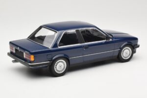 BMW 323i E30 Saturn Blue Minichamps 1:18 155026009 Metal - imaginea 2 din 6