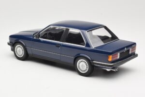 BMW 323i E30 Saturn Blue Minichamps 1:18 155026009 Metal - imaginea 5 din 6