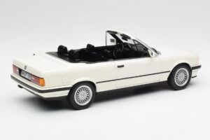 BMW 325i E30 Cabriolet Alpine Alb Norev 1:18 183213 Metal - imaginea 2 din 6
