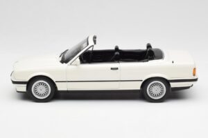BMW 325i E30 Cabriolet Alpine Alb Norev 1:18 183213 Metal - imaginea 3 din 6