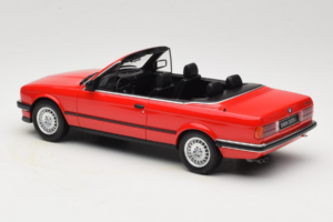 BMW 325i E30 Cabriolet Roșu Aprins Otto 1:18 OT1194 Rășină - imaginea 5 din 6