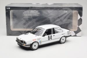 BMW 325i E30 #64 Auto Budde K. Oestreich / E. Rensing Winner 24 Hours Nürburgring 1986 Minichamps 1:18 155862664 Metal - imaginea 6 din 6