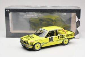 BMW 325i E30 #65 Auto Budde D. Hamelmann / K. Walterscheid 24 Hours Nürburgring 1986 Minichamps 1:18 155862665 Metal - imaginea 6 din 6