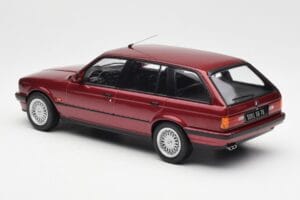 BMW 325i E30 Touring Roșu Metallic Norev 1:18 183218 Metal - imaginea 5 din 6