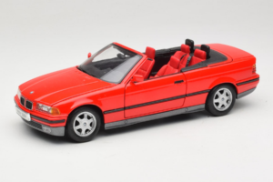 BMW 325i E36 Cabriolet Roșu Maisto 1:18 50229 Metal
