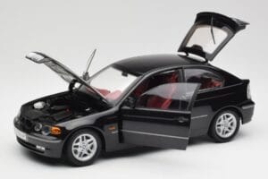 BMW 325Ti Compact E46 Negru Kyosho 1:18 80430024440 Metal - imaginea 2 din 7