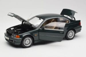 BMW 328 Ci E46 Verde Kyosho 1:18 80439411466 Metal - imaginea 2 din 8