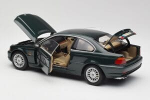 BMW 328 Ci E46 Verde Kyosho 1:18 80439411466 Metal - imaginea 5 din 8