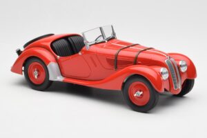 BMW 328 Roșu Minichamps 1:18 155025031 Metal - imaginea 4 din 6