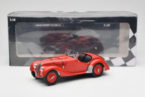 BMW 328 Roșu Minichamps 1:18 155025031 Metal - imaginea 6 din 6