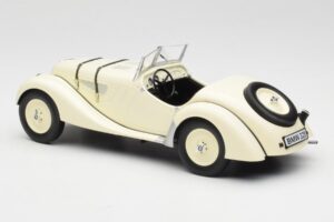 BMW 328 Roadster Alb Minichamps 1:18 80432411548 Metal - imaginea 5 din 6