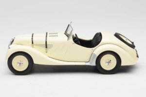 BMW 328 Roadster Alb Minichamps 1:18 80435A8F228 Metal - imaginea 5 din 6