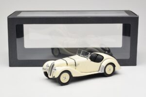 BMW 328 Roadster Alb Minichamps 1:18 80435A8F228 Metal - imaginea 6 din 6