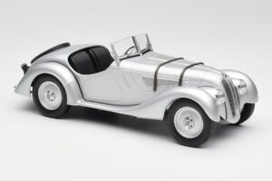 BMW 328 Argintiu Minichamps 1:18 155025030 Metal - imaginea 4 din 6