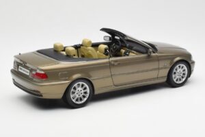 BMW 328Ci E46 Cabriolet Individual Alamă Metalizat Ediție Limitată Kyosho 1:18 80430395004 Metal - imaginea 3 din 8