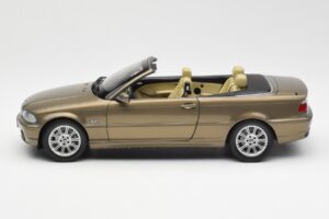 BMW 328Ci E46 Cabriolet Individual Alamă Metalizat Ediție Limitată Kyosho 1:18 80430395004 Metal - imaginea 4 din 8