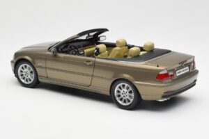 BMW 328Ci E46 Cabriolet Individual Alamă Metalizat Ediție Limitată Kyosho 1:18 80430395004 Metal - imaginea 7 din 8