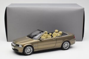 BMW 328Ci E46 Cabriolet Individual Alamă Metalizat Ediție Limitată Kyosho 1:18 80430395004 Metal - imaginea 8 din 8