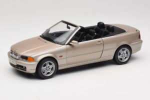 BMW 328i E46 Cabriolet Sand Beige Metallic Kyosho 1:18 80430009756 Metal