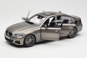 BMW 330i G20 Argintiu Norev 1:18 183275 Metal - imaginea 2 din 8