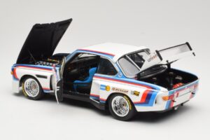 BMW 3.5 CSL #24 H. Stuck / S. Posey 12 Hours of Sebring 1975 Minichamps 1:18 80430139188 Metal - imaginea 5 din 8